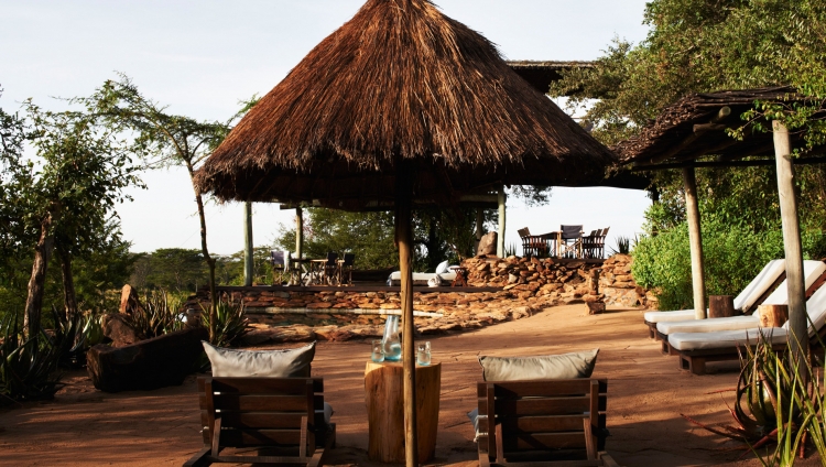 Faru Faru River Lodge - Sunbeds